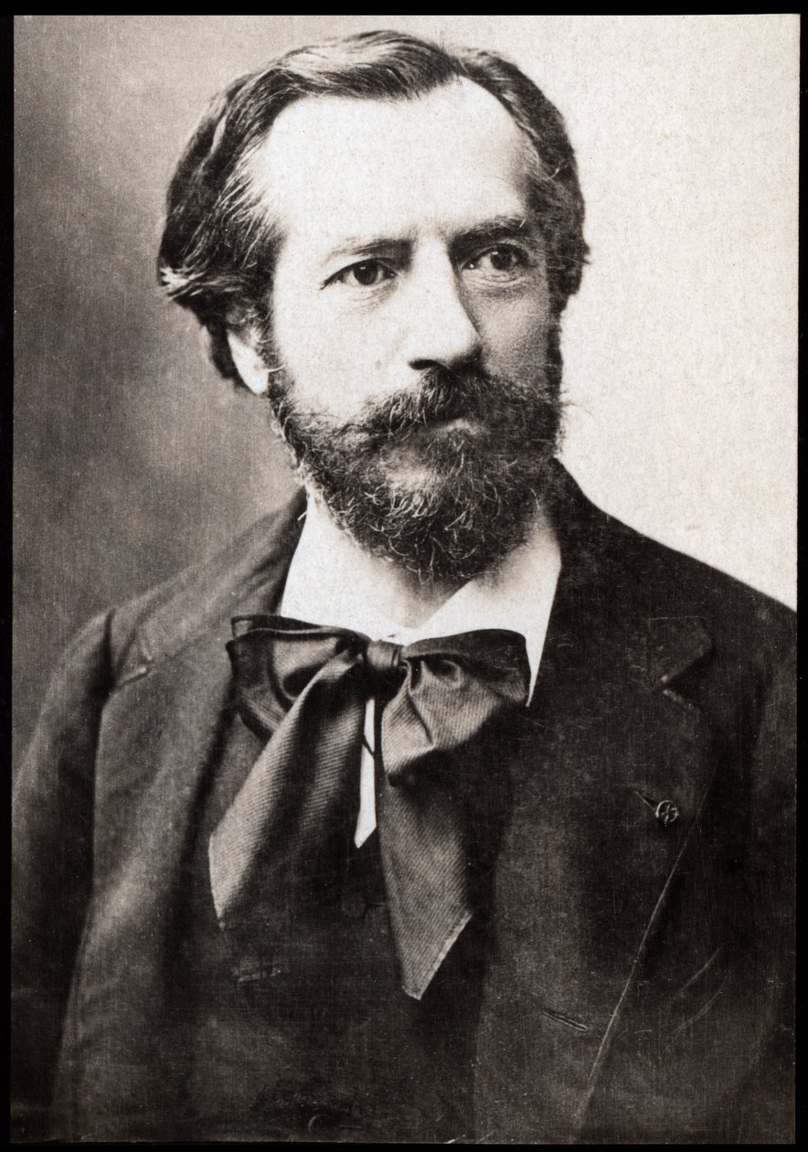Portrét Frederica Auguste Bartholdiho (1834-1904), francouzského sochaře. od French Photographer