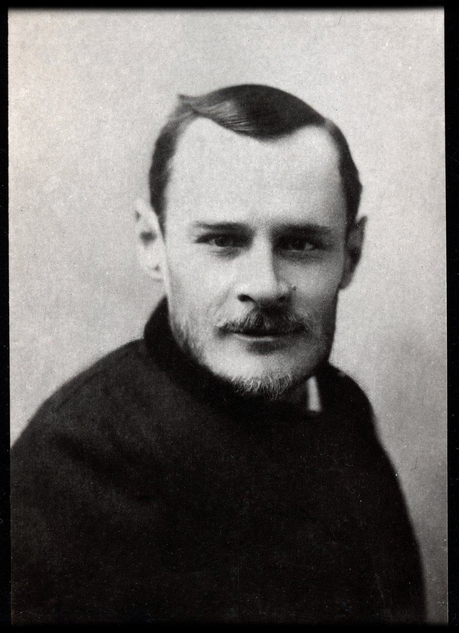 Portrét Georgese Ohneta (1848-1918), francouzského romanopisce. od French Photographer