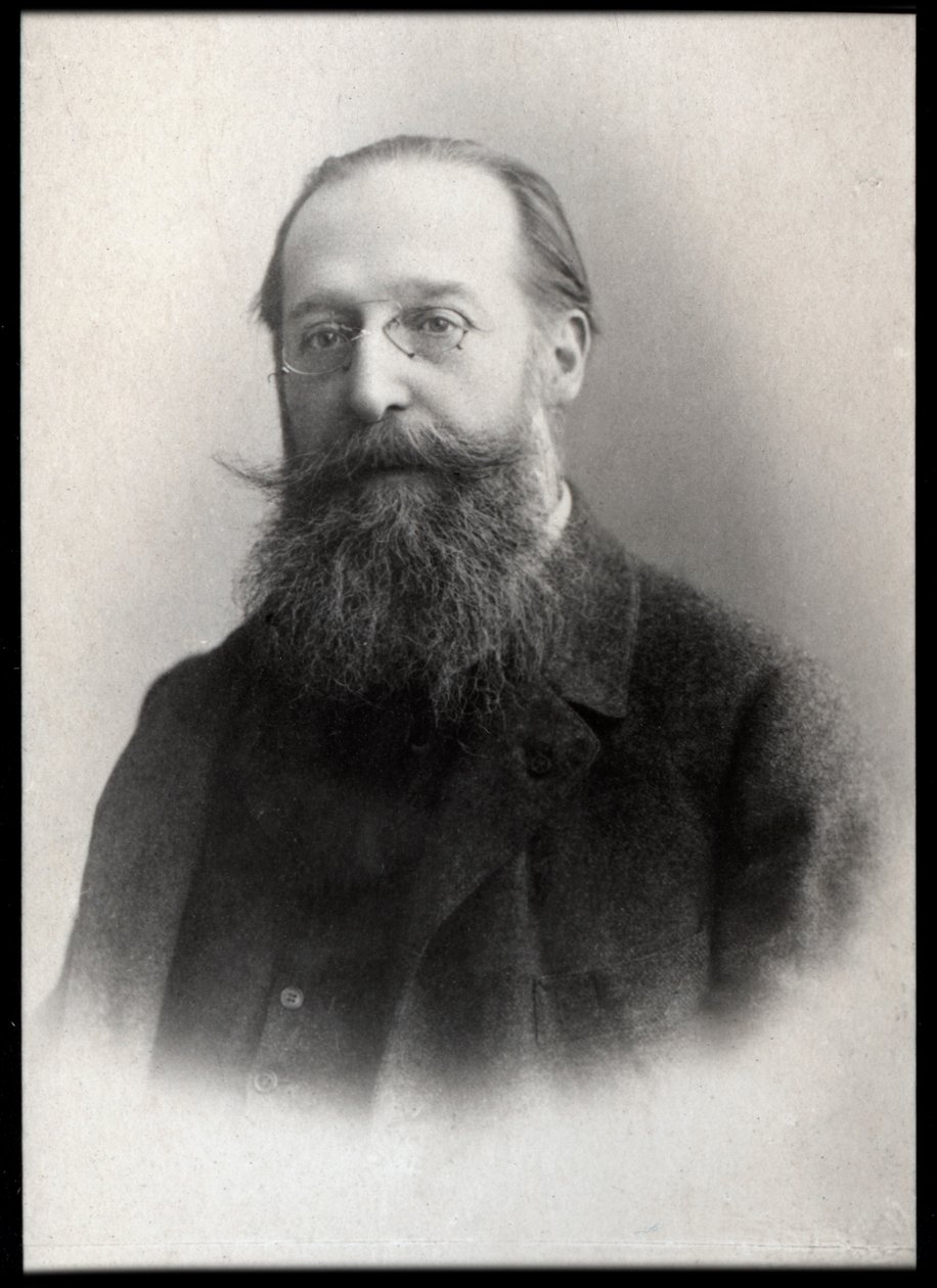 Portrét Henri (Henry) Fouquier (1838-1901), francouzský novinář, spisovatel a politik. od French Photographer