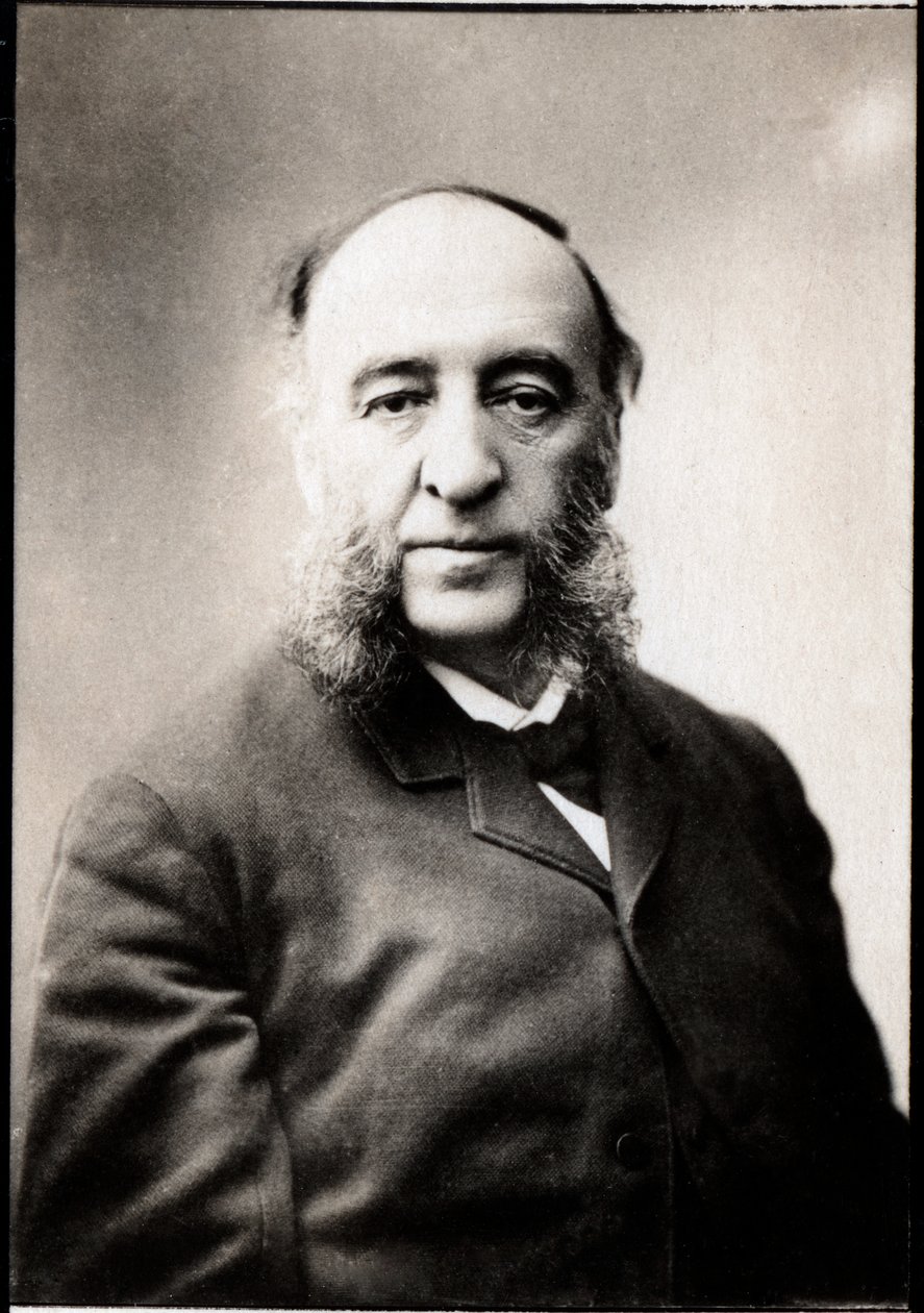 Portrét Julese Ferryho (1832-1893), francouzského státníka. od French Photographer