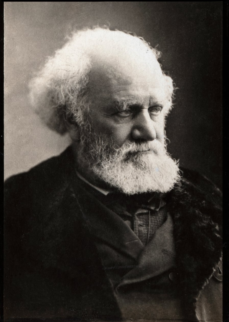 Portrét Julese Janssena (Pierre Jules Cesar Janssen) (1824-1907), francouzský astronom. od French Photographer