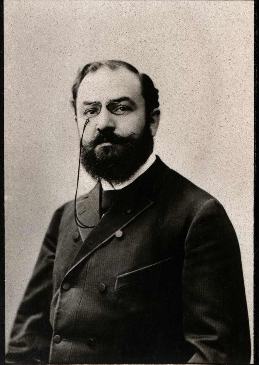 Portrét Leon Bourgeois (1851-1925), francouzský politik. od French Photographer