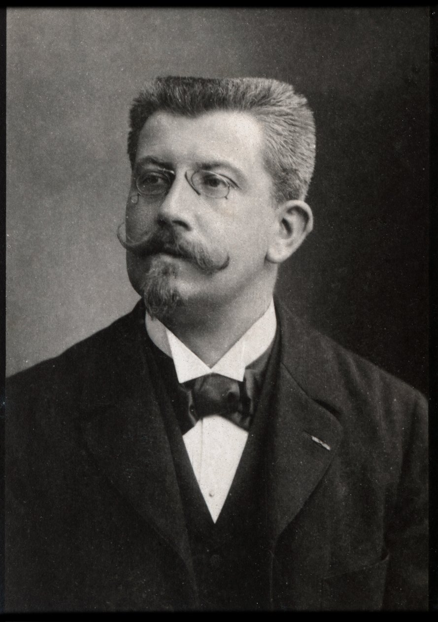 Portrét Paula Margueritte (1860-1918), francouzského spisovatele. od French Photographer