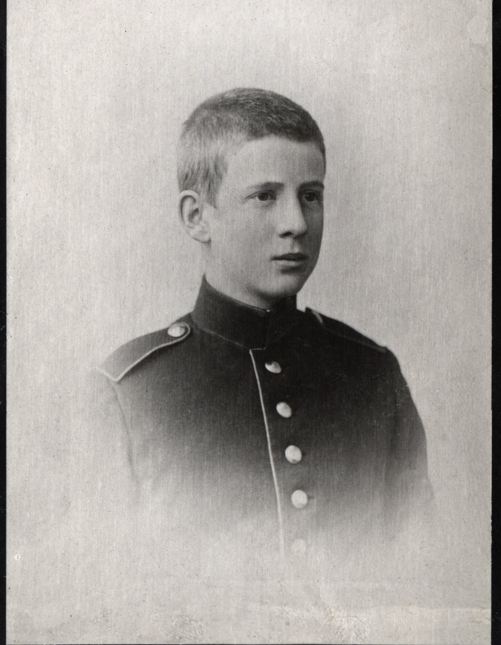 Portrét prince Andrewa z Řecka a Dánska (1882-1944). od French Photographer