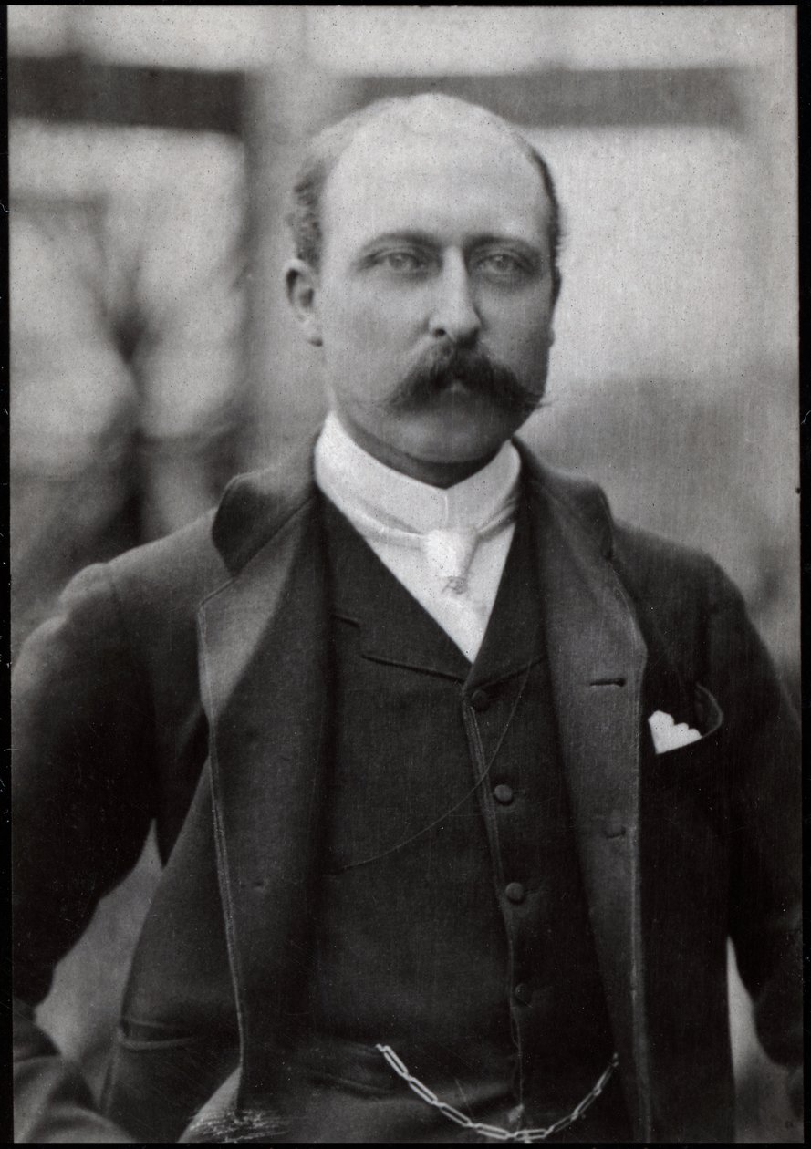 Portrét prince Artuše (1850-1942) od French Photographer