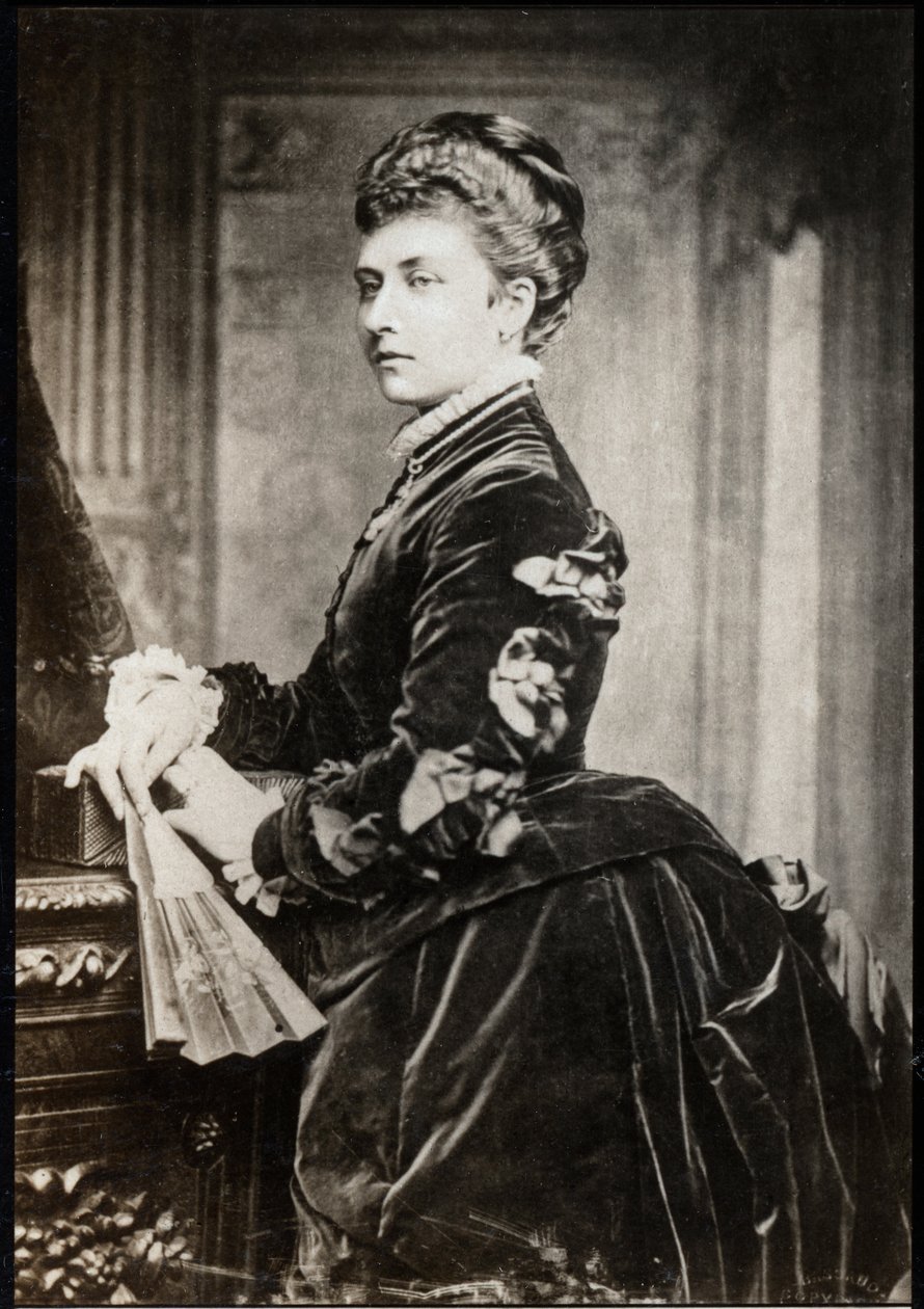 Portrét princezny Louise (1848-1939). od French Photographer