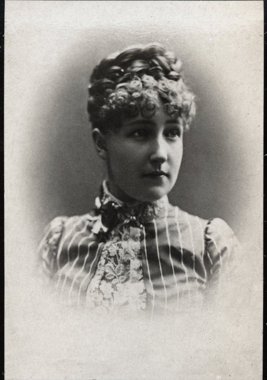 Portrét princezny Stephanie Belgické (1864-1945) od French Photographer