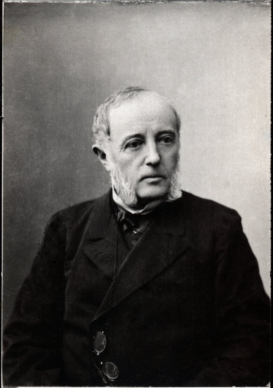 Portrét René Goblet (1828-1905), francouzský politik. od French Photographer
