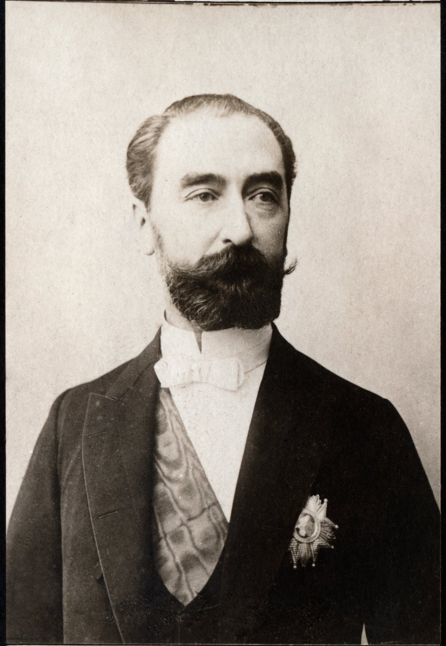 Portrét Sadiho Carnota (1837-1894), francouzského politika. od French Photographer