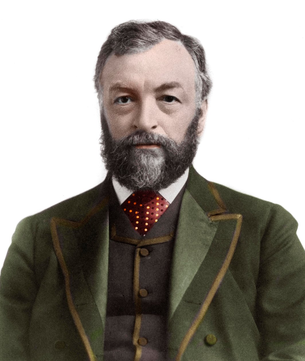Portrét Samuela Pierponta Langleyho (1834-1906). Americký astronom a průkopník letadel. od French Photographer