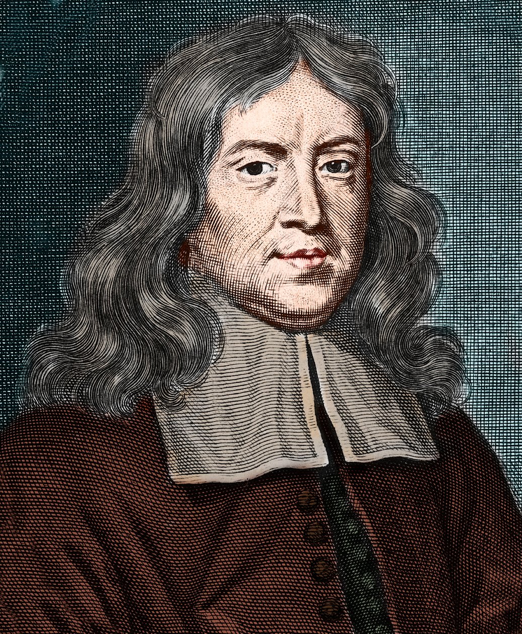 Portrét Thomase Sydenhama (1624-1689). anglický lékař. od French School