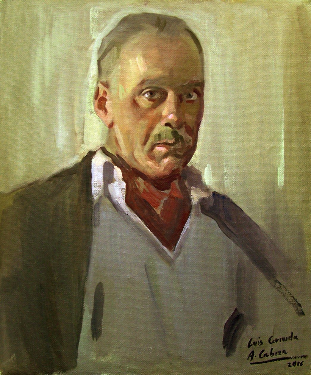 Portrét Luise Cernudy od Alejandro Cabeza