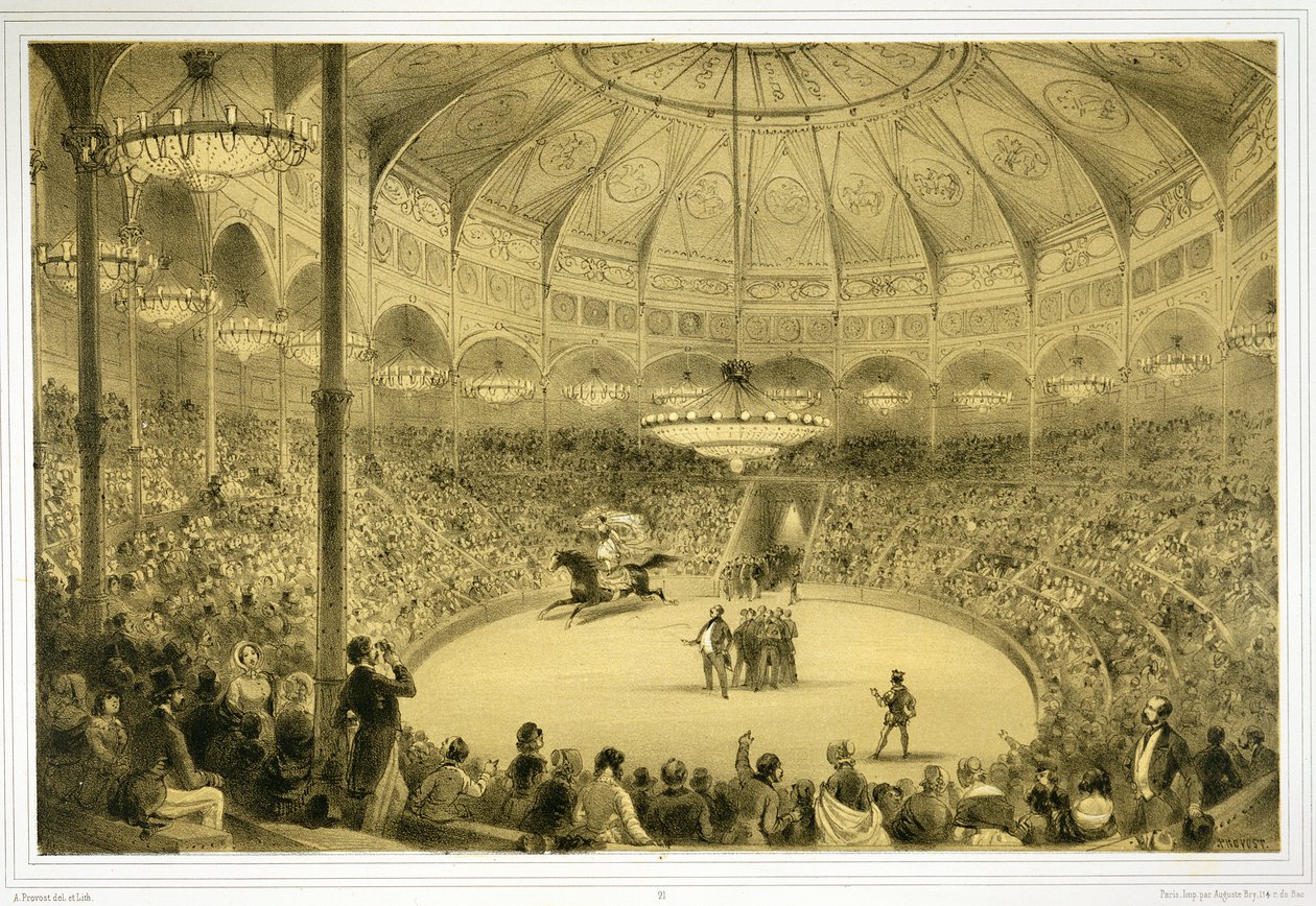Národní cirkus, vydal Auguste Bry od A Provost