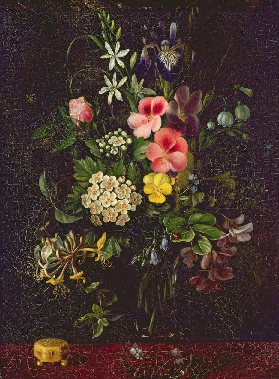 Váza s květinami, 1775 od A. Viedebant