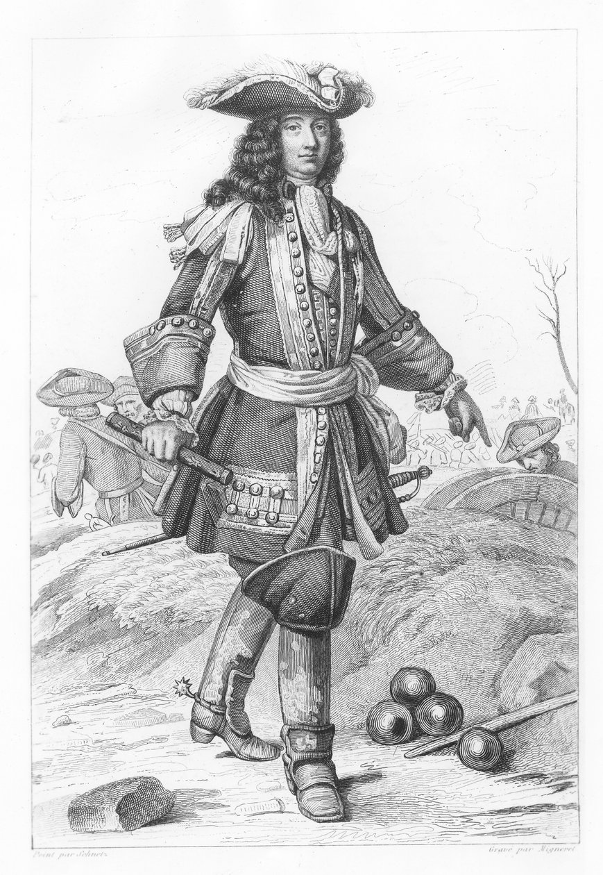 Jindřich I., vévoda z Harcourtu od A.J.A. Migneret