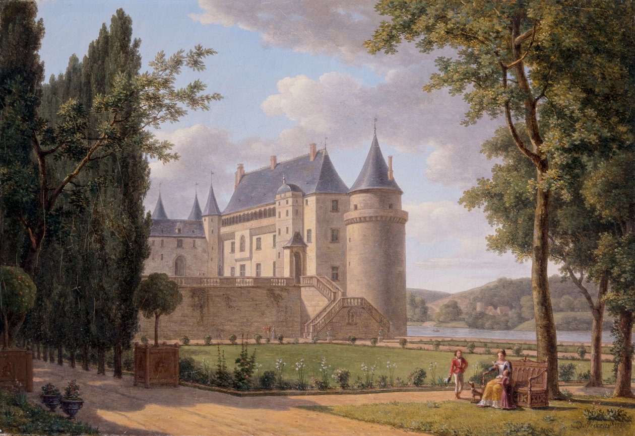 Pohled Na Château De La Guerche od A.L.R.M. Duperraux