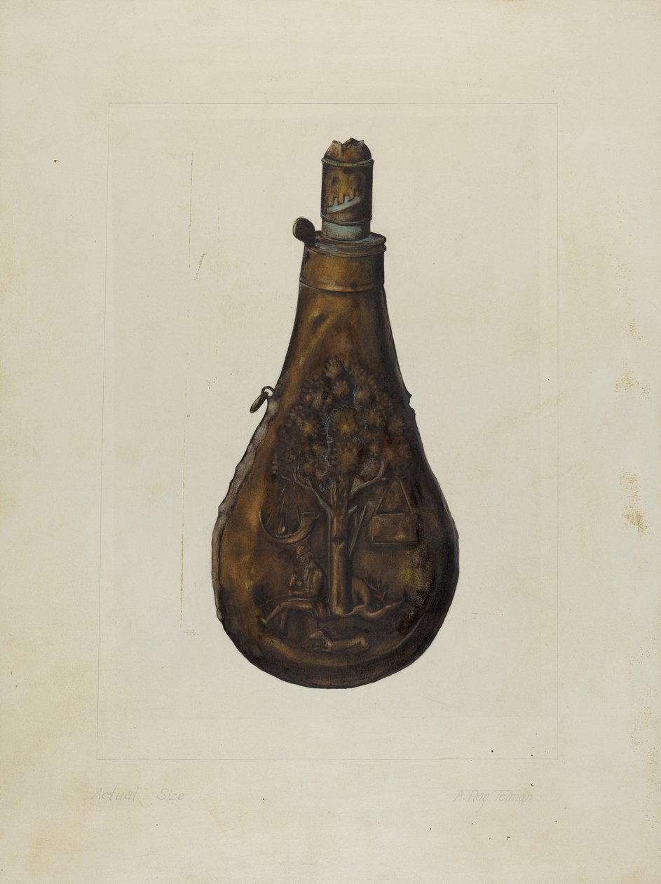 Láhev na prášek od A.R. Tolman
