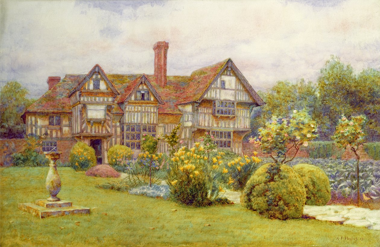 Rumwood Court, Langley, poblíž Maidstone od A. Foord Hughes