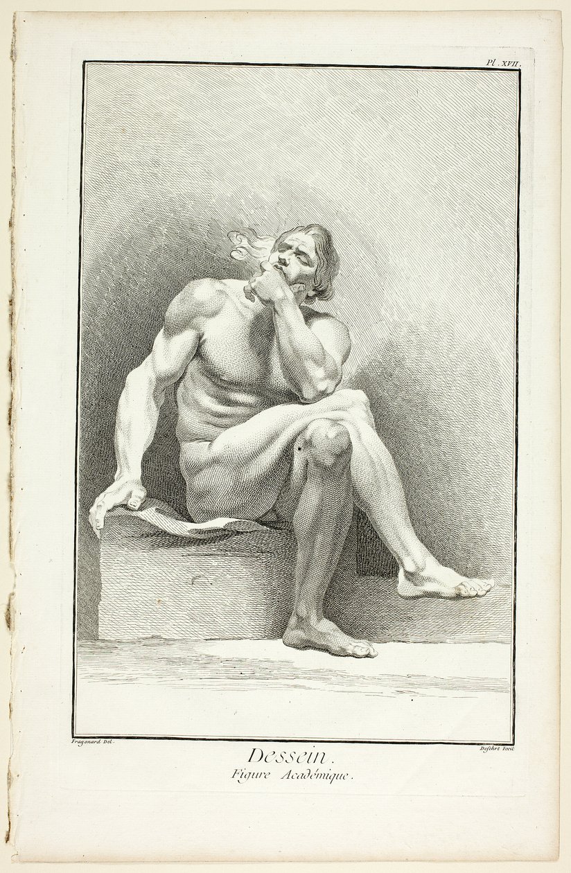 Design: Akademická figura, z Encyklopédie od A. J. Defehrt