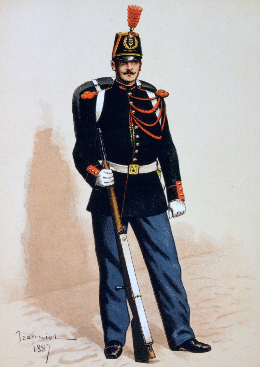 Republikánská garda, 1871 1887 od A. Lemercier