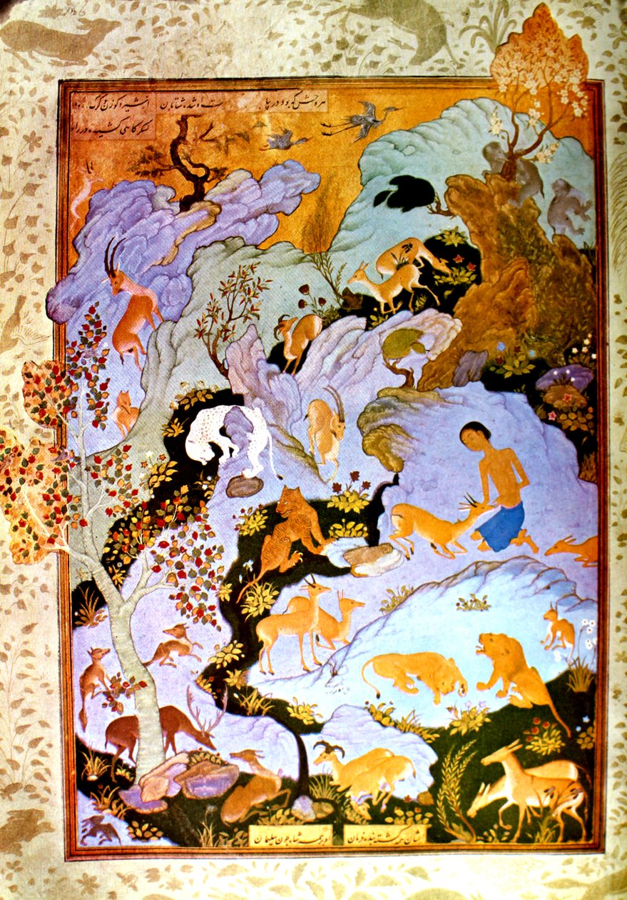 Aga Mirak - Majnun v poušti od Ağa Mirək