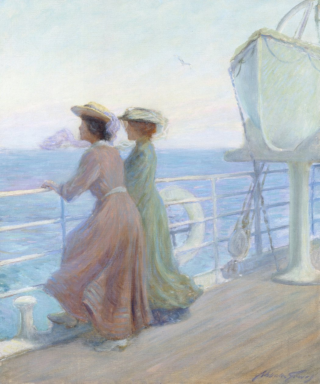 Nearing Home, cca 1905 (olej na plátně) od Abbott Fuller Graves