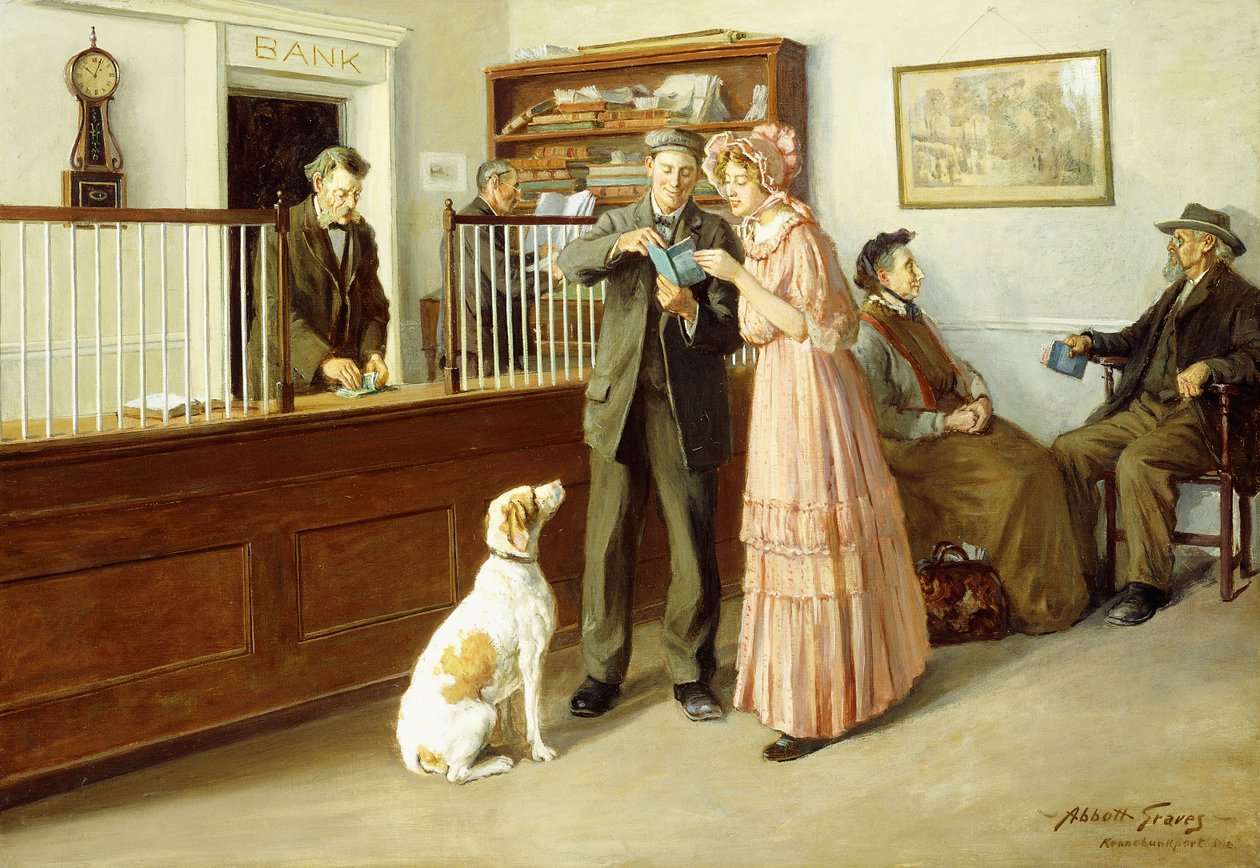 Vejce hnízda od Abbott Fuller Graves