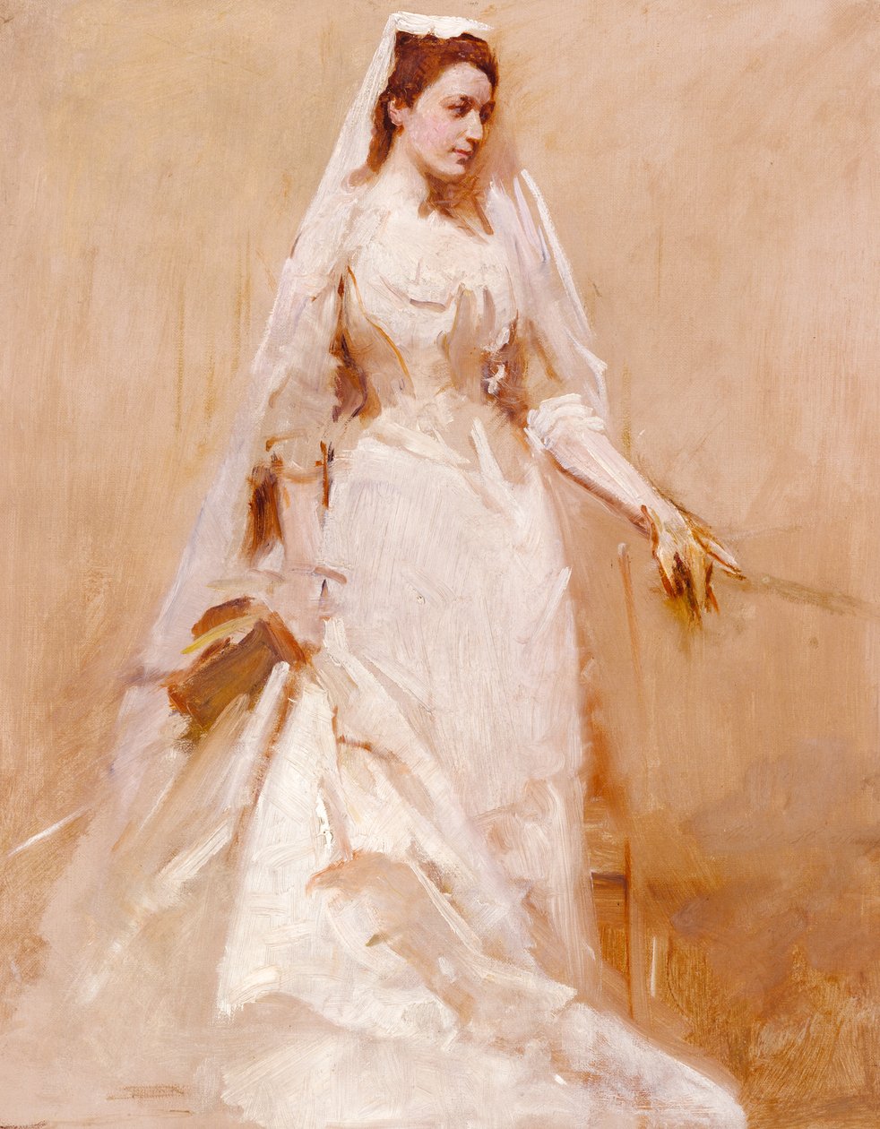 Nevěsta, ca. 1895. od Abbott Handerson Thayer
