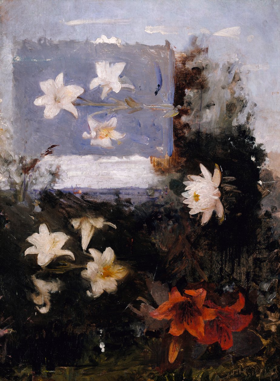 Květinové studie, ca. 1886. od Abbott Handerson Thayer