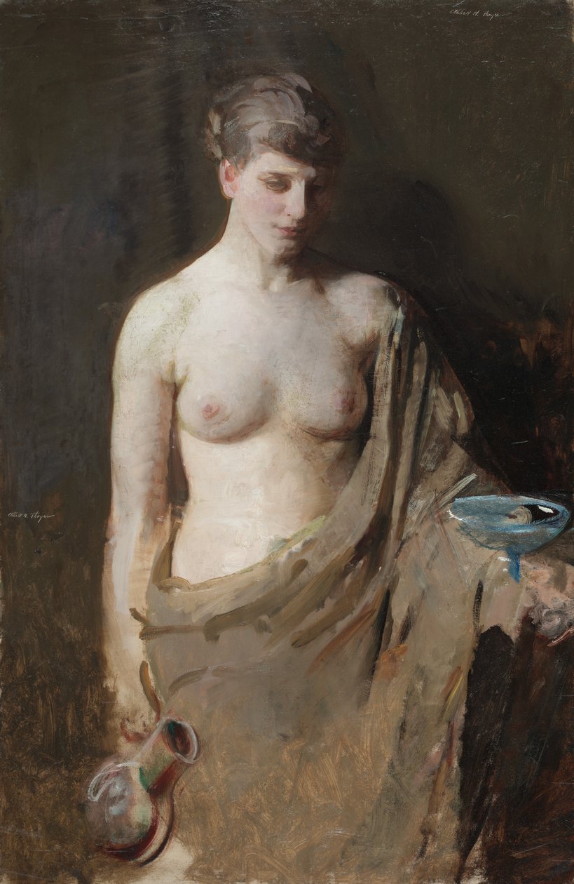 Hebe, c. 1890. od Abbott Handerson Thayer