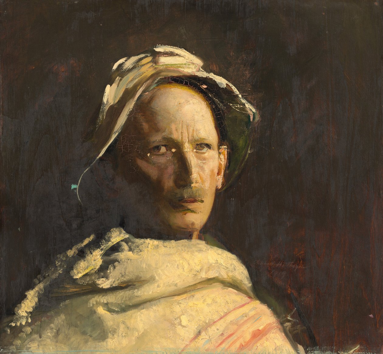 Autoportrét od Abbott Handerson Thayer