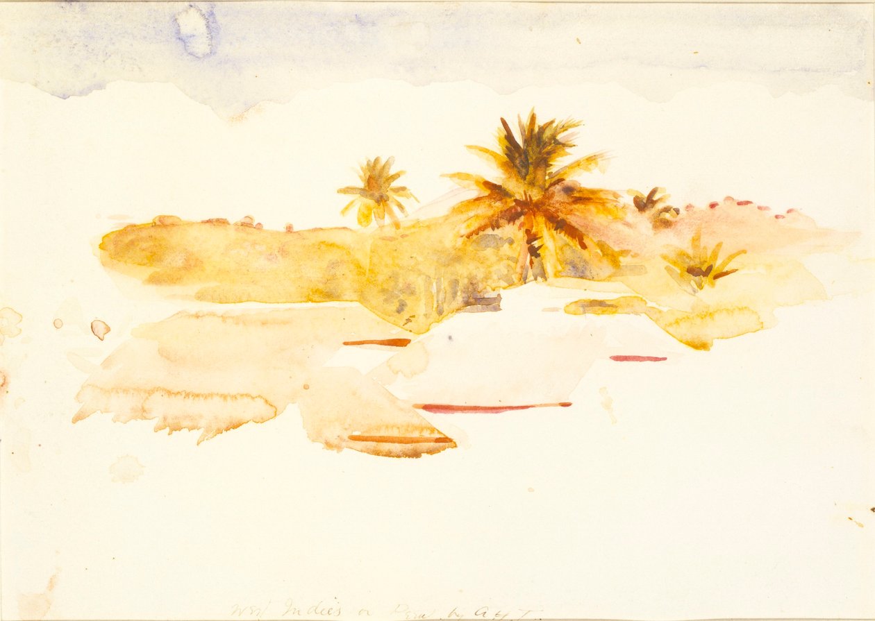 Západní Indie od Abbott Handerson Thayer