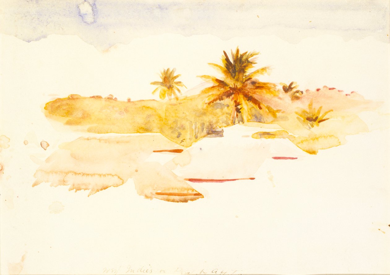 Západní Indie, n. d. od Abbott Handerson Thayer