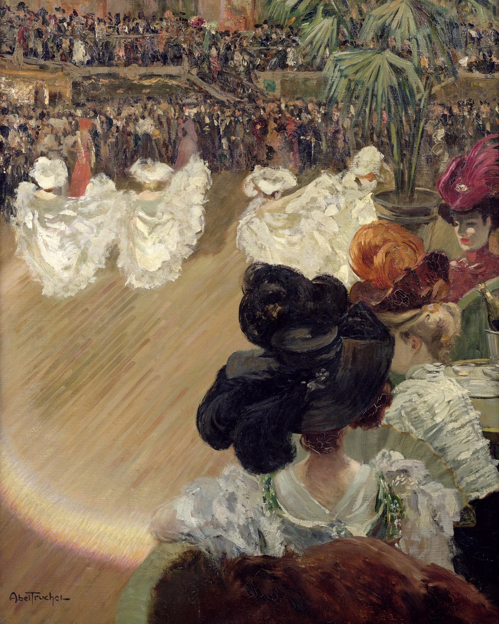 Quadrille v Bal Tabarin od Abel Truchet