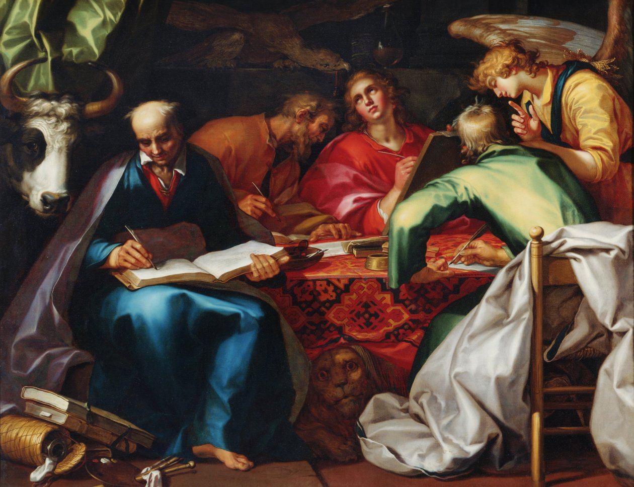 Čtyři evangelisté od Abraham Bloemaert