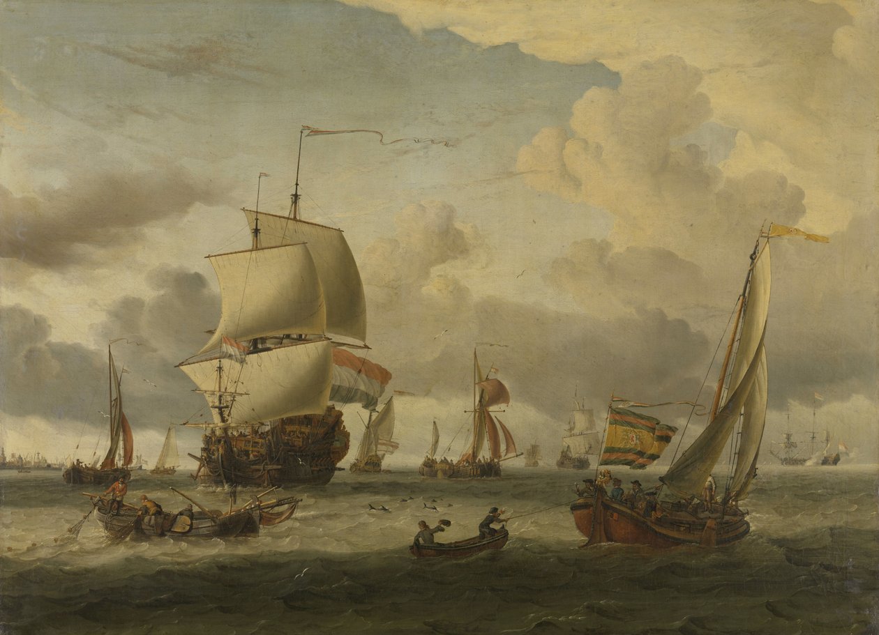 Silnice Enkhuizen od Abraham Storck