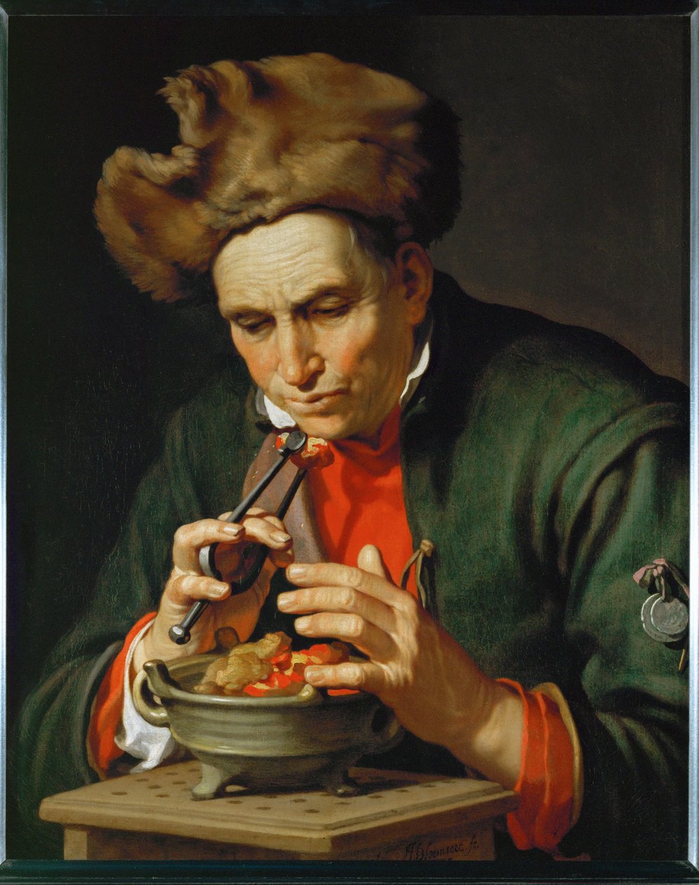 Alegorie zimy ... od Abraham Bloemaert