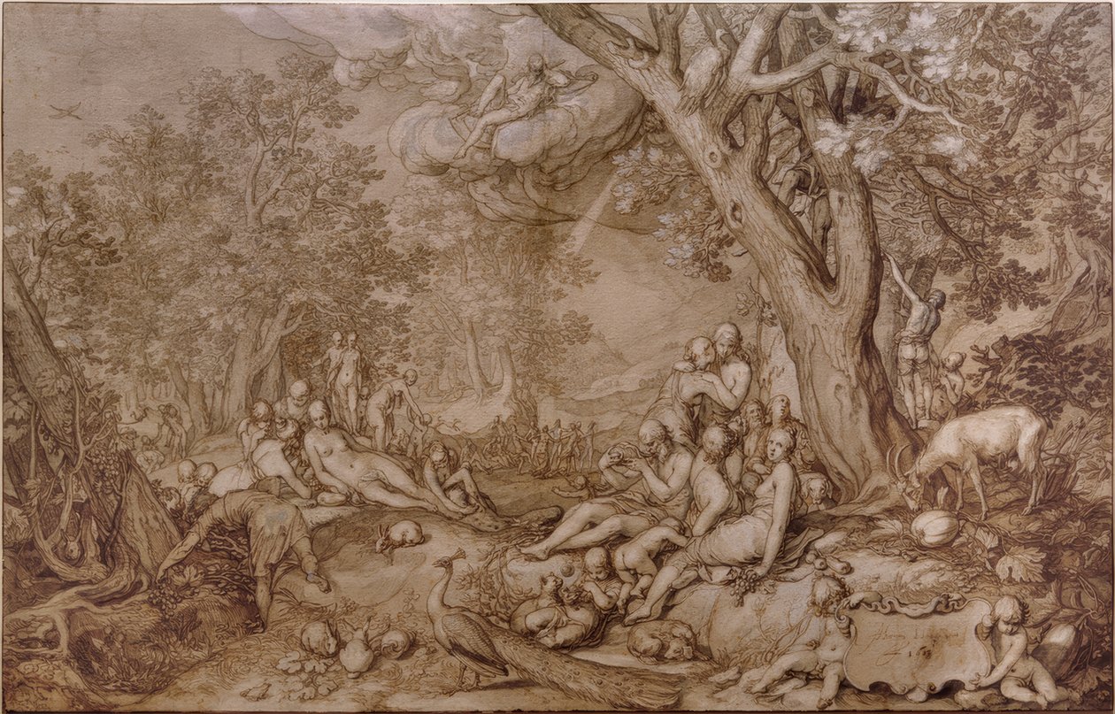 Zlatý věk od Abraham Bloemaert
