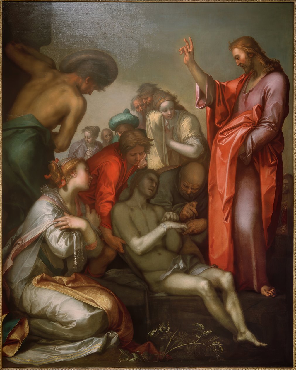 Vzkříšení Lazara od Abraham Bloemaert