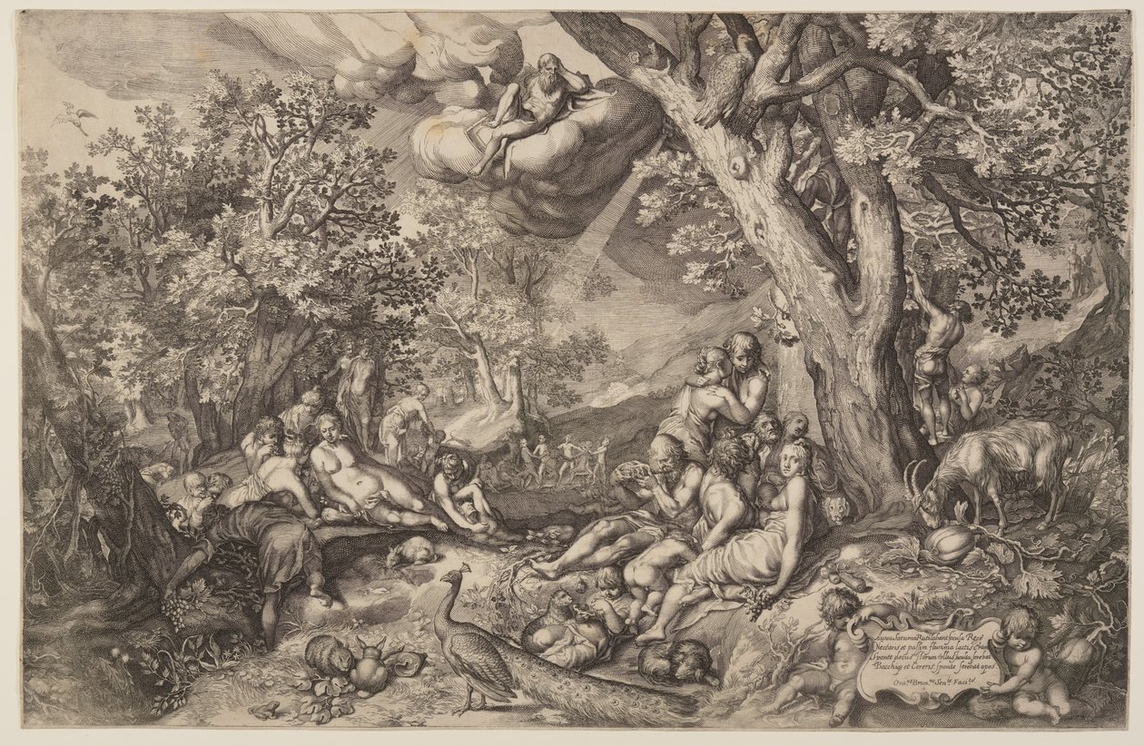Zlatý věk od Abraham Bloemaert