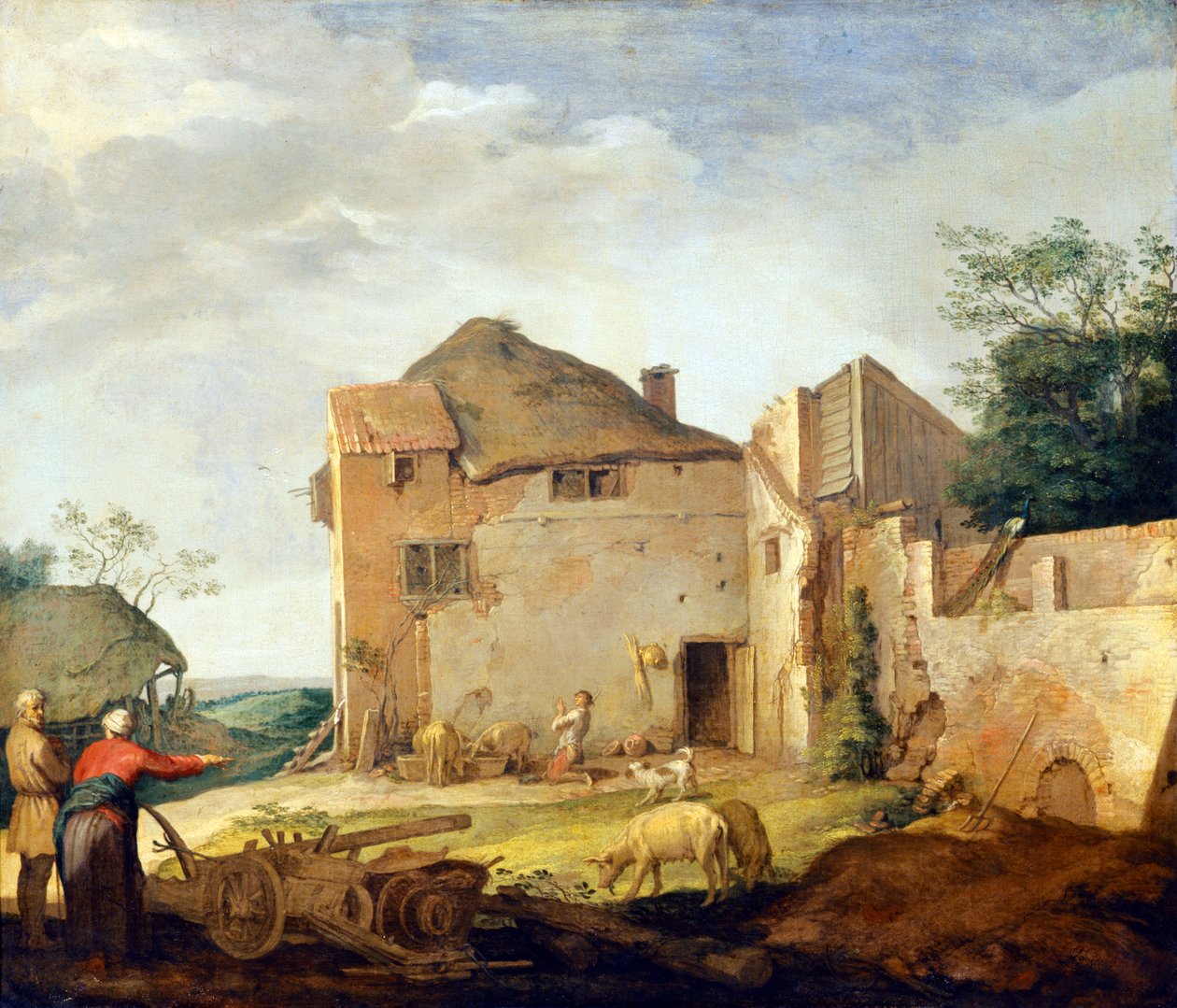 Tuhlaajapoika sikalaumana od Abraham Bloemaert