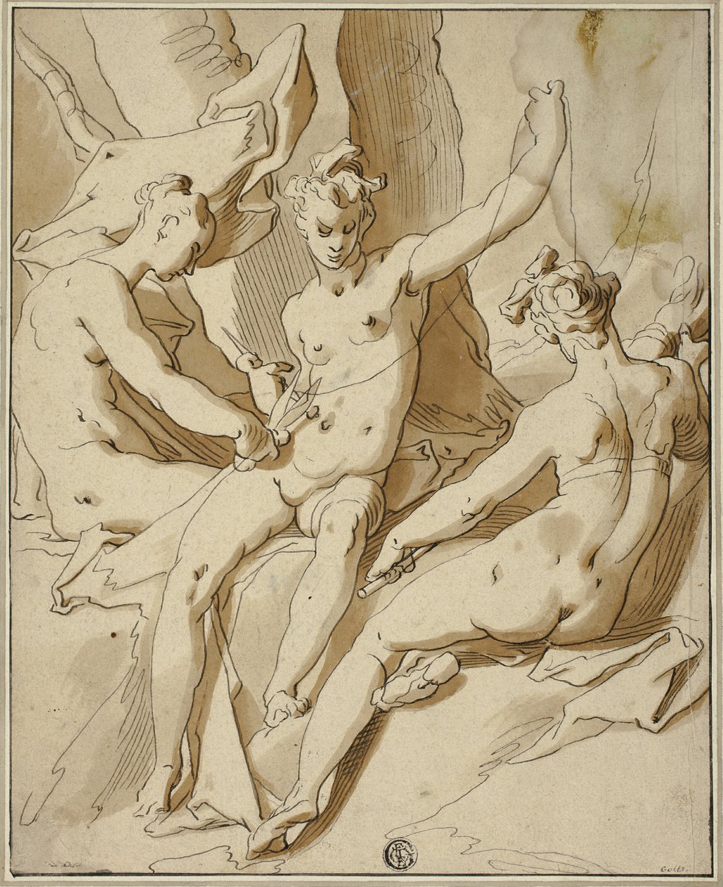 Tři osudy od Abraham Bloemaert