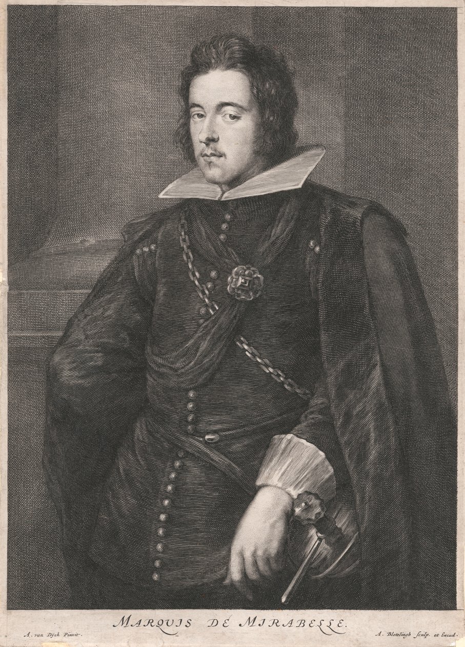 markýz de Mirabelle od Abraham Blooteling