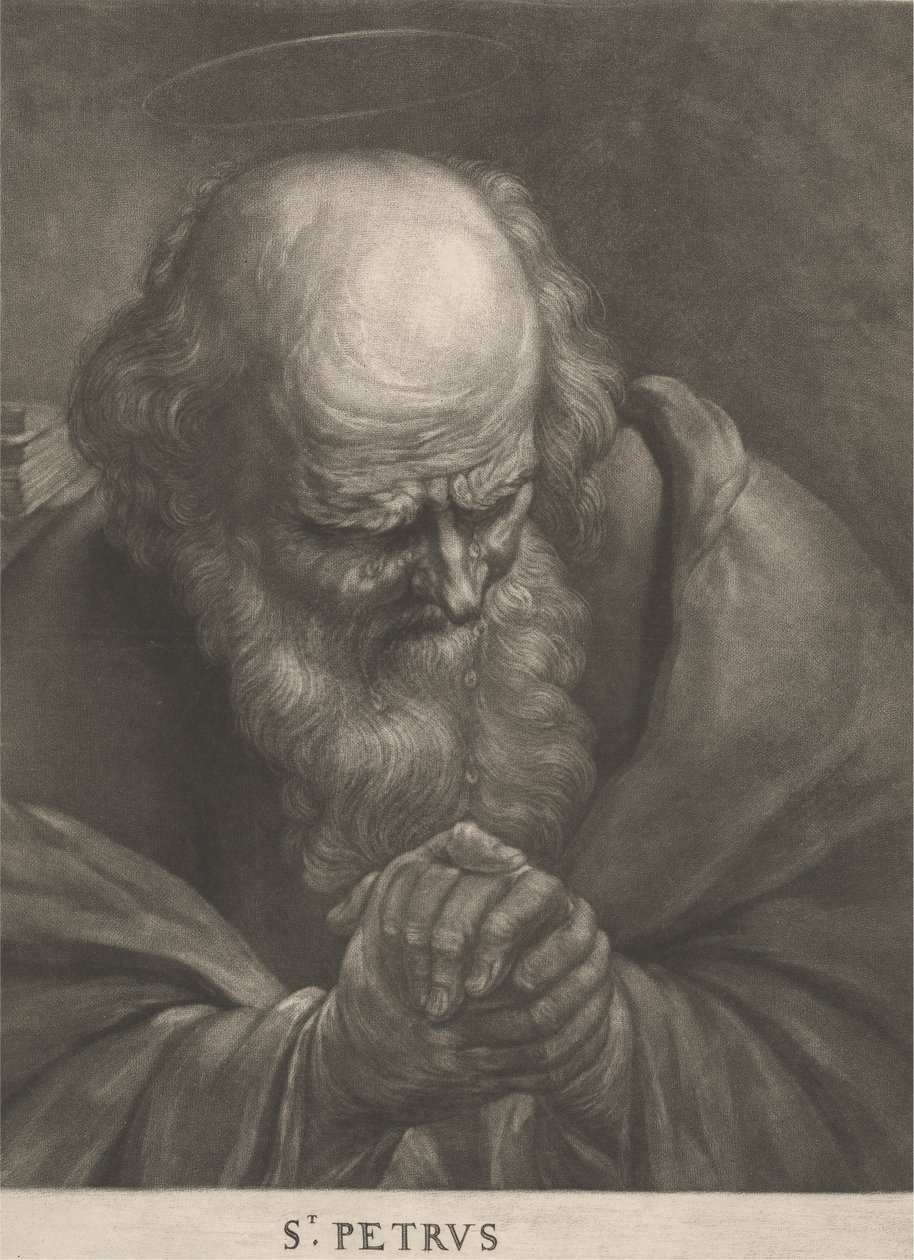 Svatý Petr od Abraham Blooteling