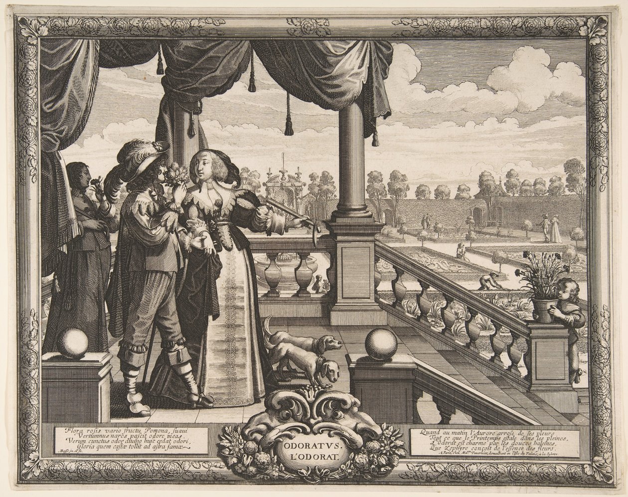 Vůně, ca. 1638. od Abraham Bosse