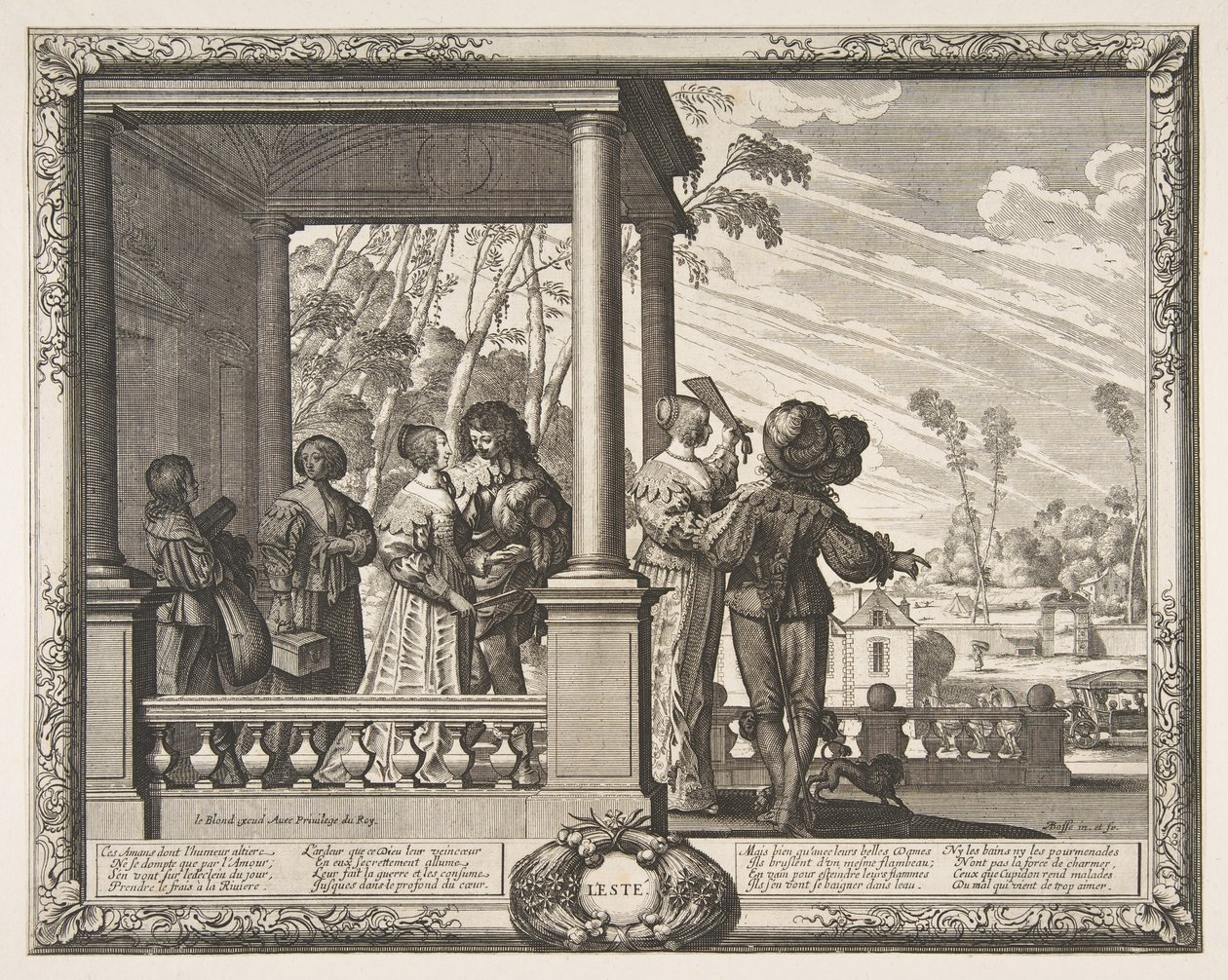Letní Lété, ca. 1637. od Abraham Bosse
