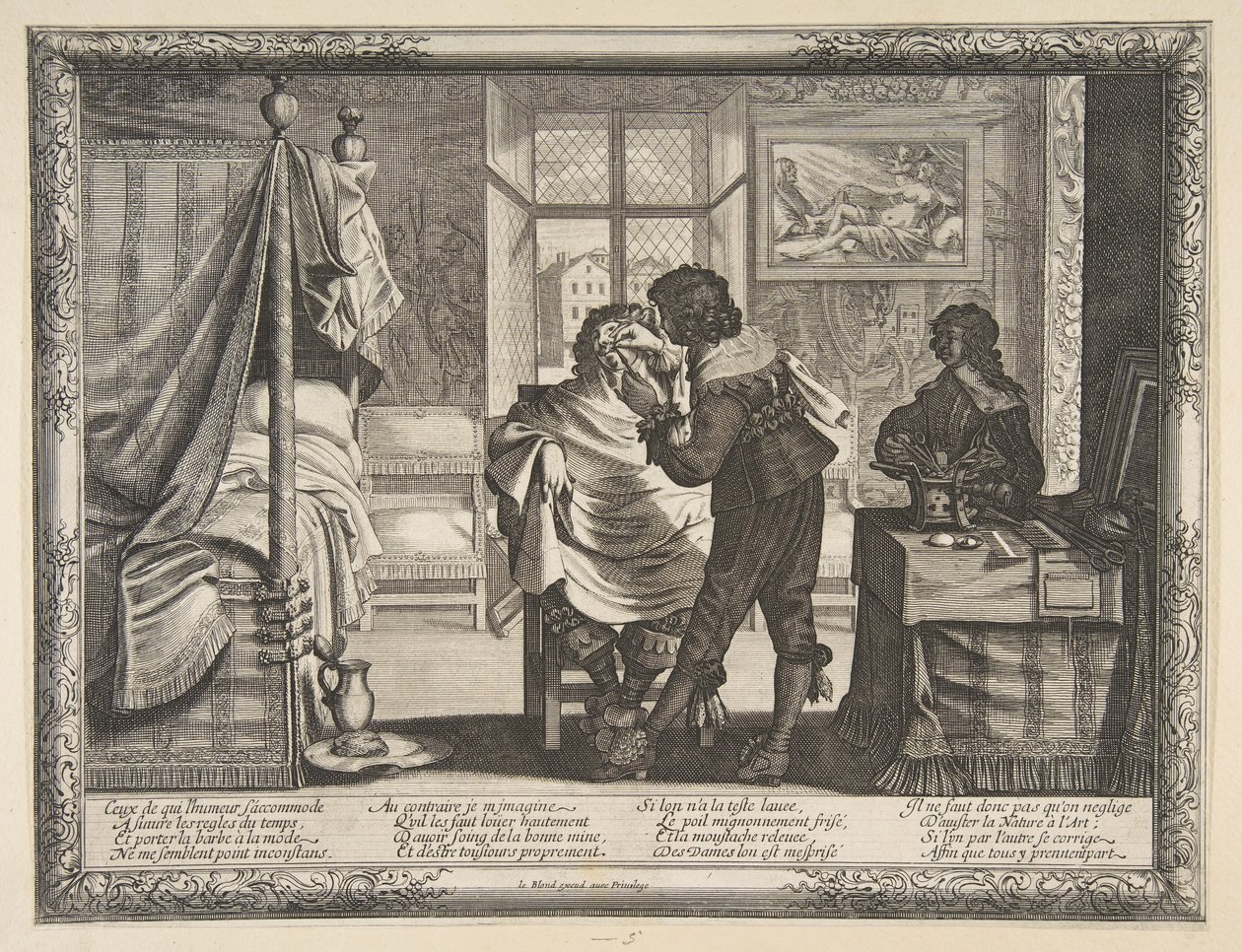 Holič Holič, ca. 1632-33. od Abraham Bosse