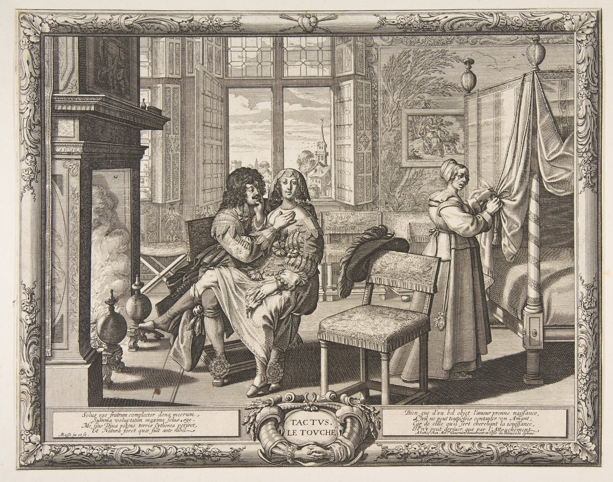 Touch The Touch, ca. 1638. od Abraham Bosse