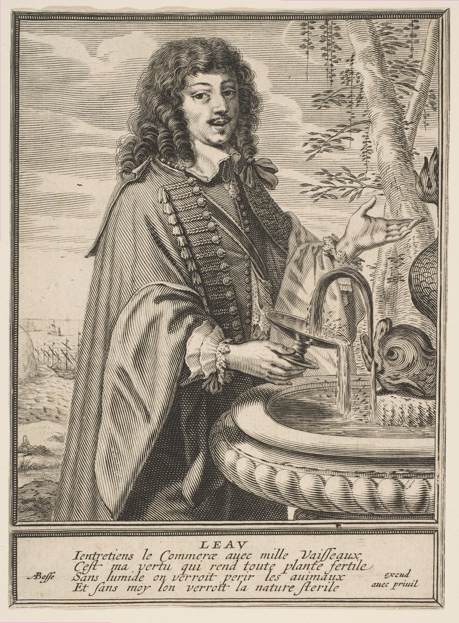 Voda, ca. 1630. od Abraham Bosse
