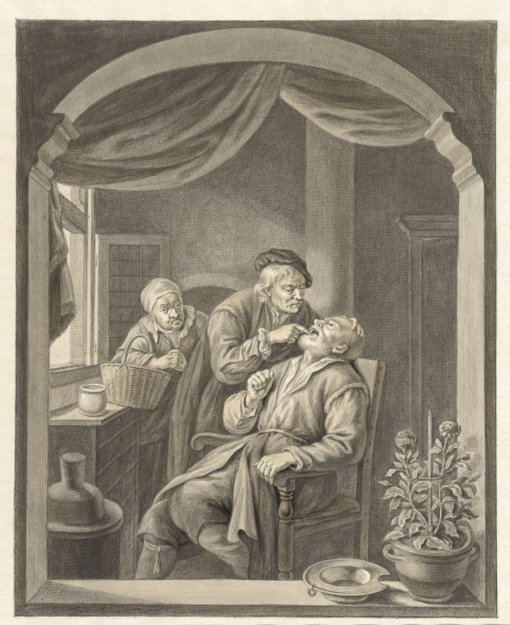 Zubař od Abraham Delfos